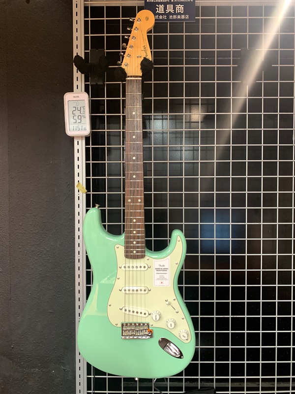 Fender Made in Japan Traditional II 60s Stratocaster SBLの画像